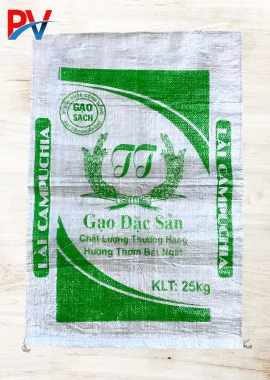 BAO PP DỆT TRẮNG TRONG ĐỰNG GẠO